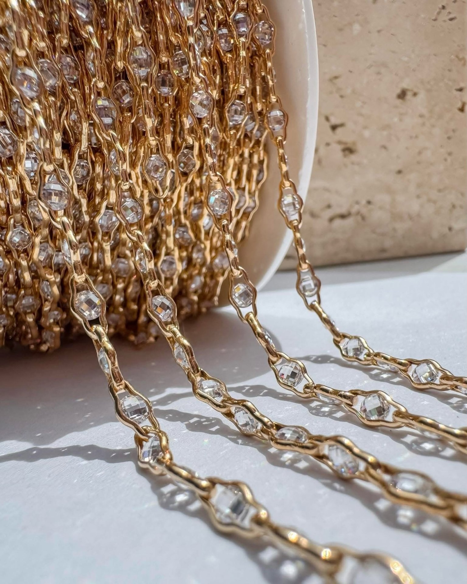 Crystal Link Chain