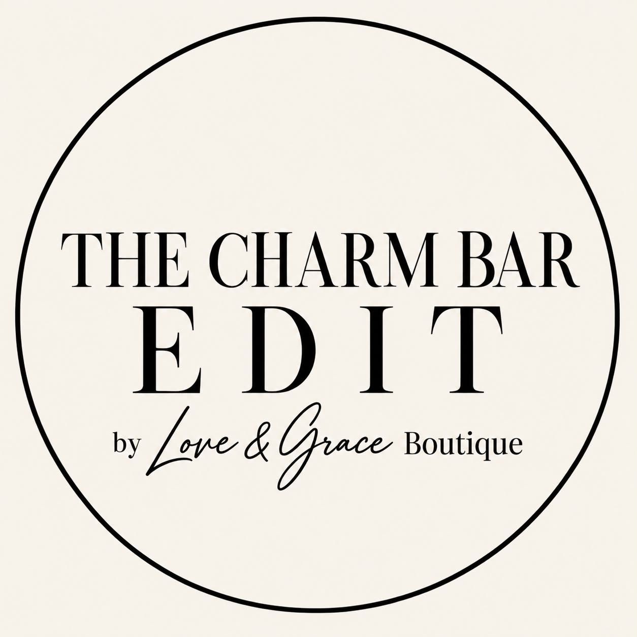 The Charm Bar Edit by Love & Grace Boutique logo